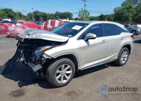 2016 Lexus Rx 350 z USA, uszkodzony, nr VIN 2T2ZZMCA1GC019757